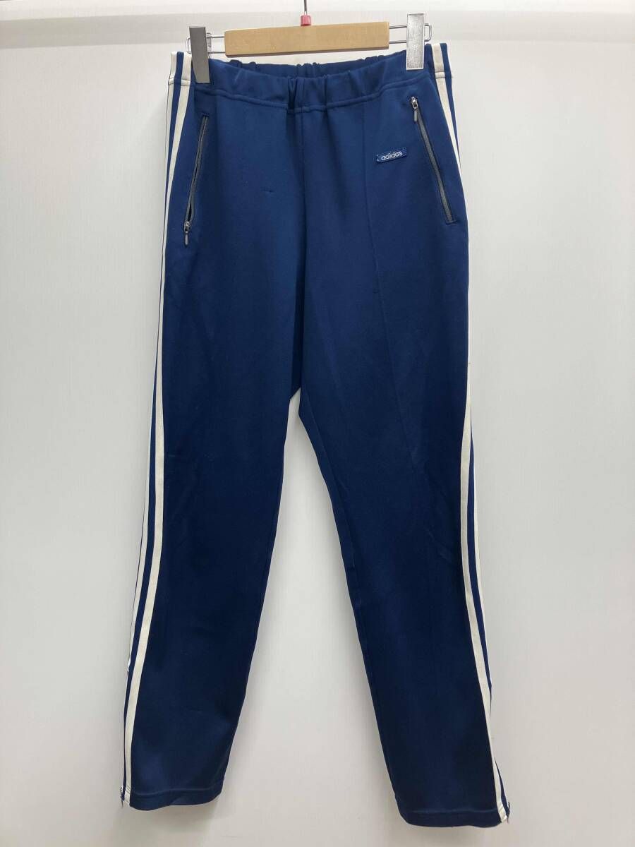 入手困難　80s　アディダスオリジナルス　セットアップ　デサント製 adidas ｱﾃﾞｨﾀﾞｽ ｼﾞｬｰｼﾞｾｯﾄｱｯﾌﾟ80s ﾃﾞｻﾝﾄ製 ﾈｲﾋﾞｰ ｻｲｽﾞ4 - メルカリ