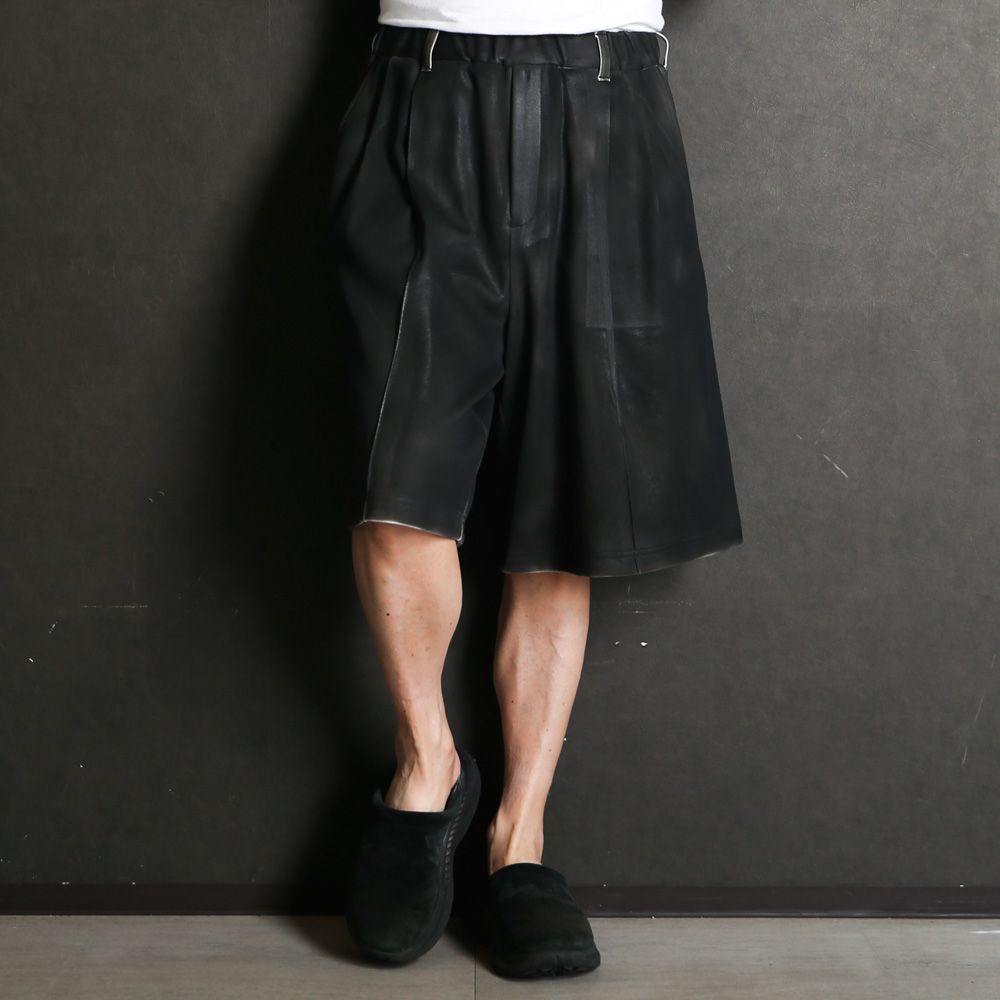 TAAKK Short Track Pants レザー ハーフパンツ TAAKK/ターク】