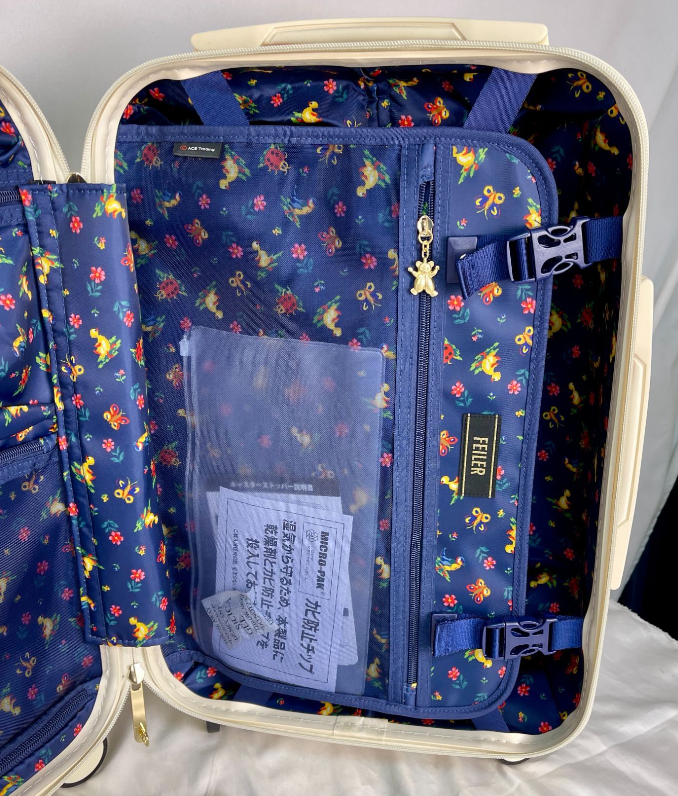 ③【完売品】新品 FEILER フェイラー ハイジ トローリーバッグ HE