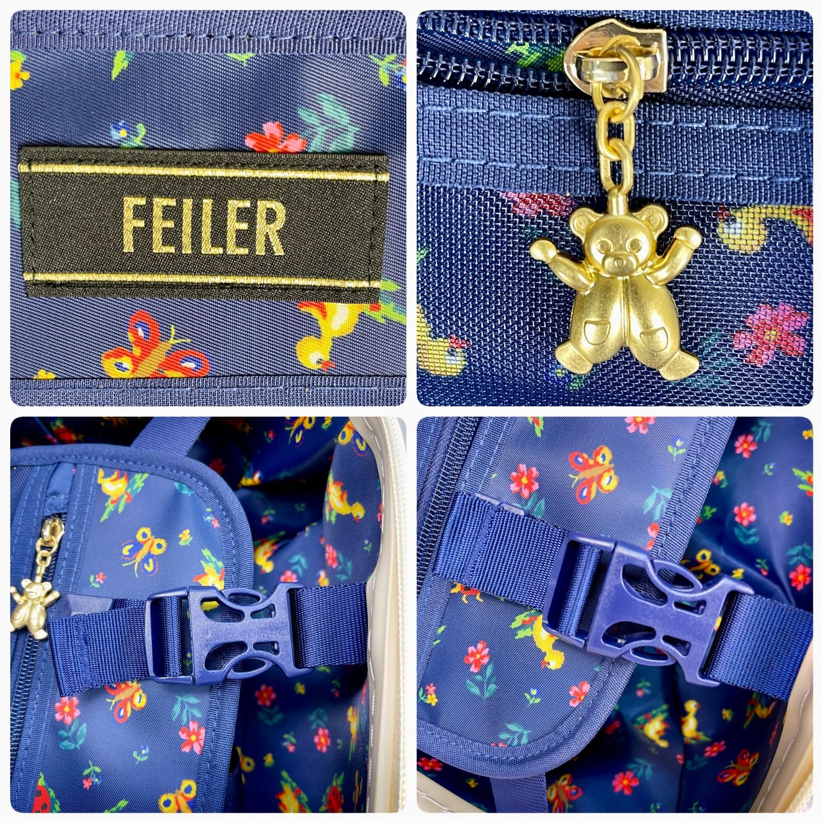 ③【完売品】新品 FEILER フェイラー ハイジ トローリーバッグ HE