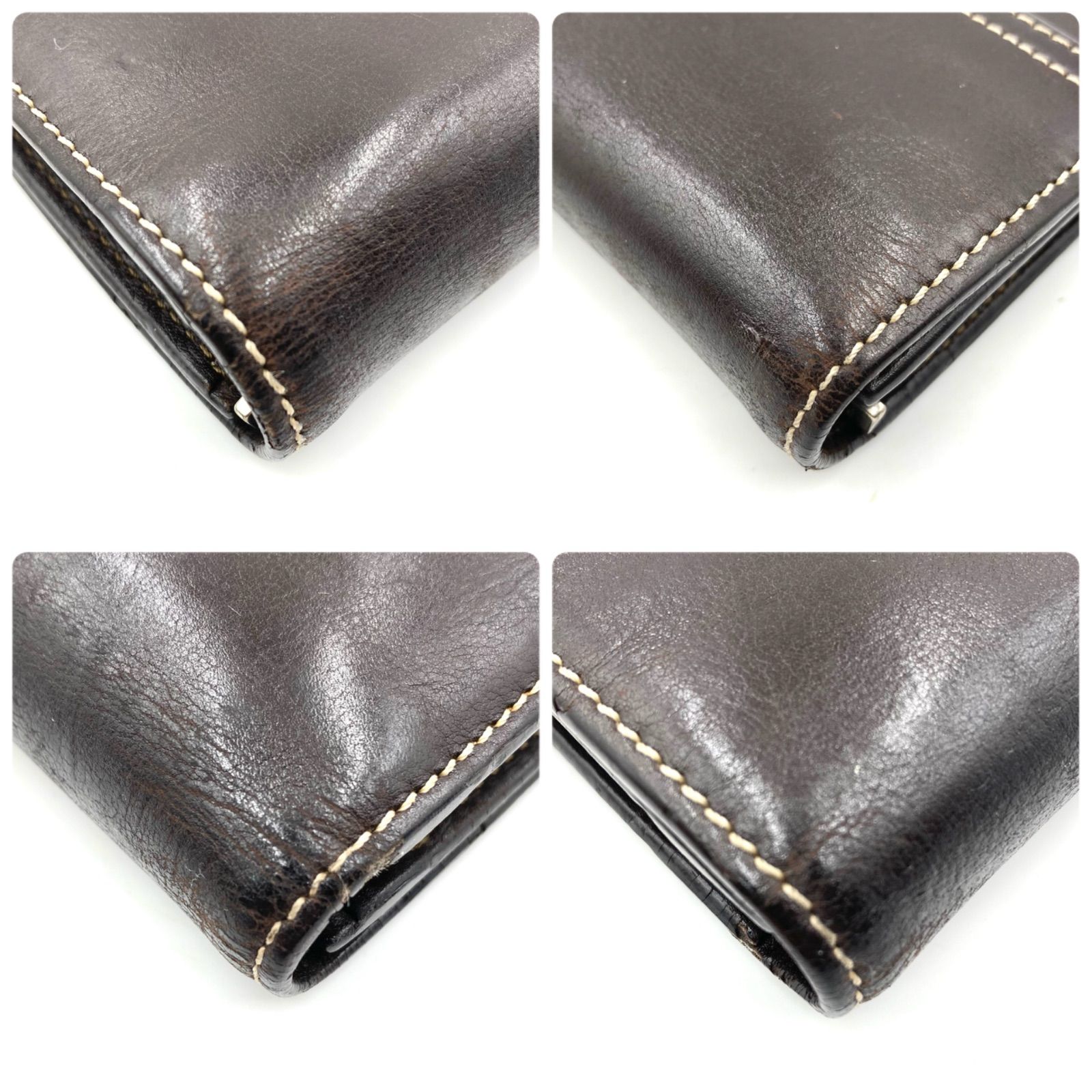 □極美品□CELINE セリーヌ トリオンフロゴプレート 長財布 ロング