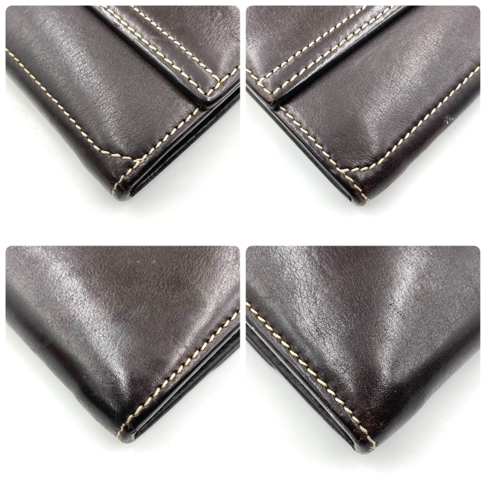 □極美品□CELINE セリーヌ トリオンフロゴプレート 長財布 ロング