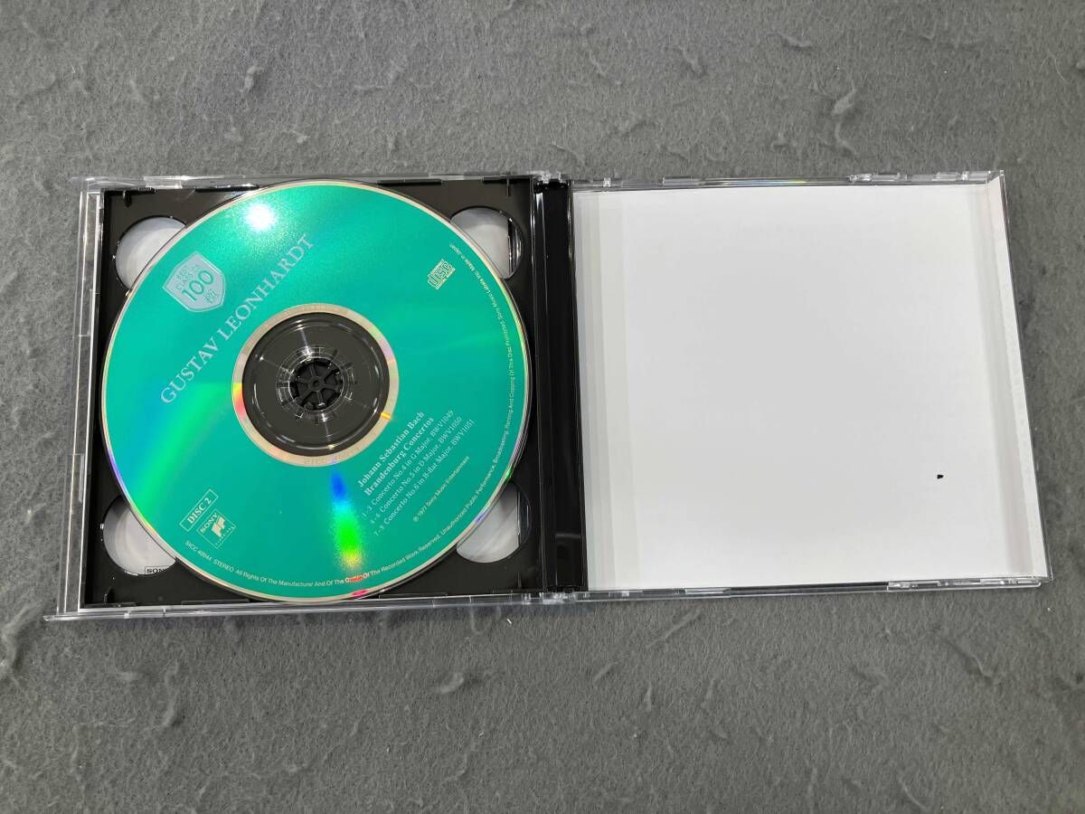 グスタフ・レオンハルト CD バッハ:ブランデンブルク協奏曲(全曲