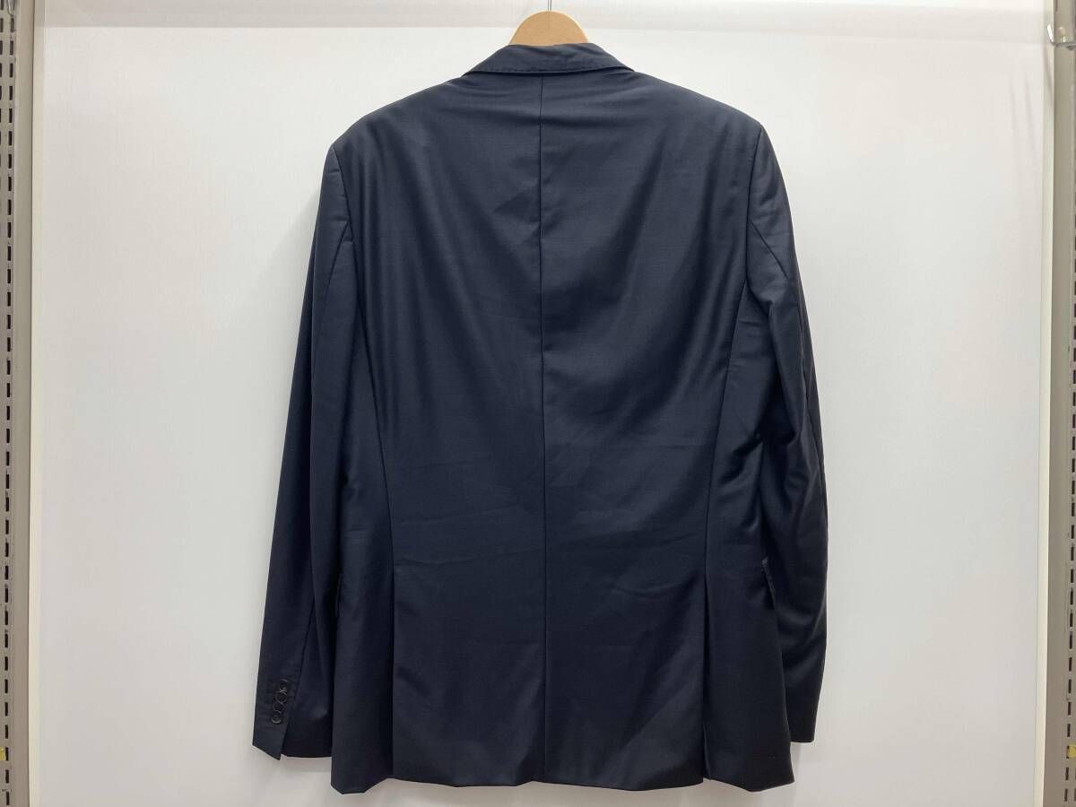 ヒューゴボス スーツ スリーピース グアベロ生地 44 S〜M位 濃紺 BOSS HUGO BOSS ﾋｭｰｺﾞﾎﾞｽ ﾃｰﾗｰﾄﾞｼﾞｬｹｯﾄ ｽｰﾂｾｯﾄ ｽﾘｰﾋﾟｰｽ ﾈｲﾋﾞｰ ｻｲｽﾞ46 - メルカリ