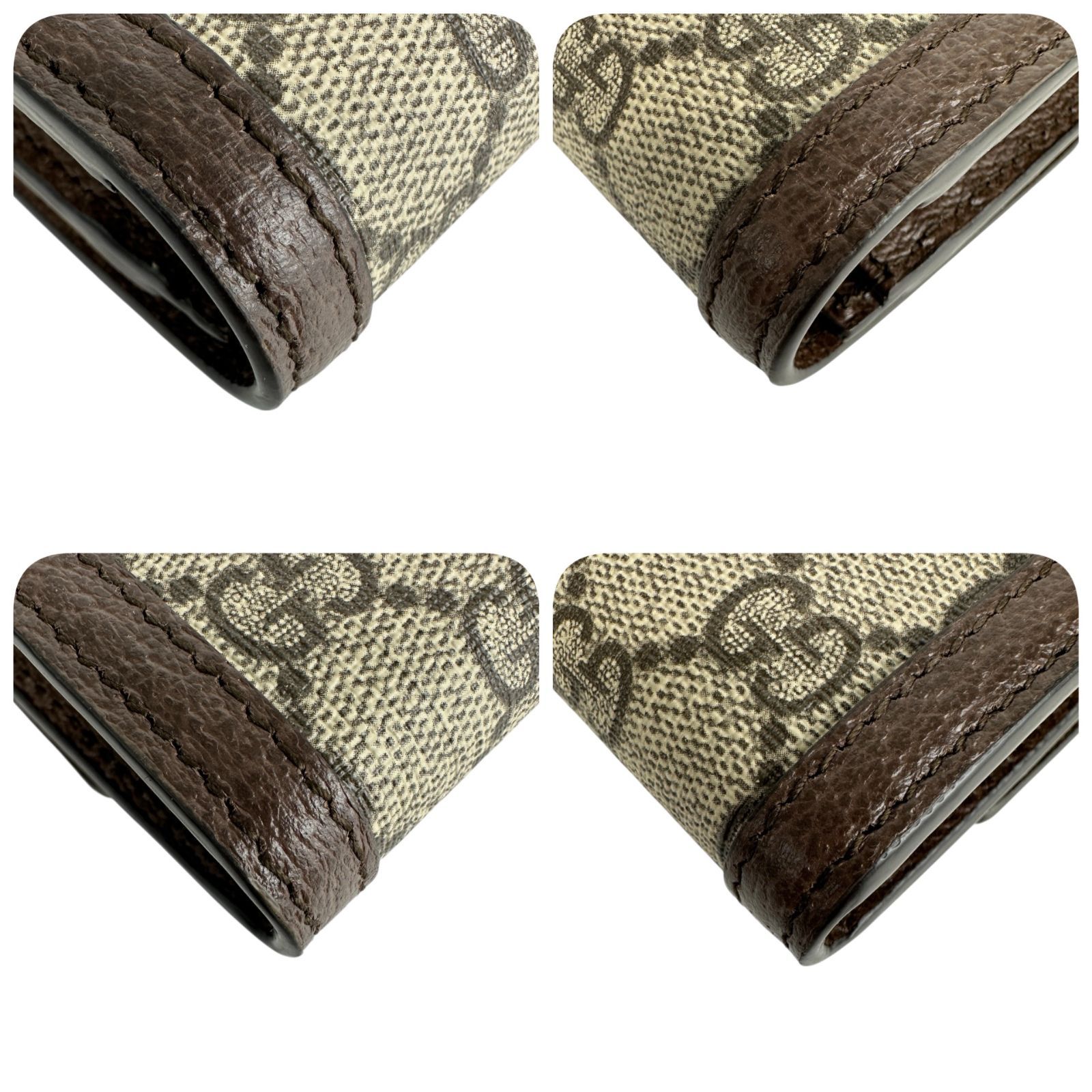 GUCCI】グッチ GGスプリーム オフィディア コンチネンタルウォレット