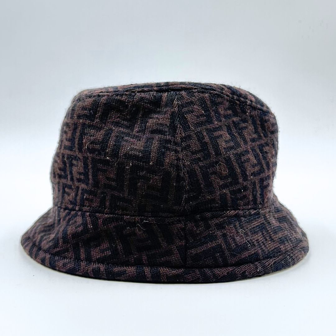 美品】Fendi ズッカ柄 バケットハット - メルカリ