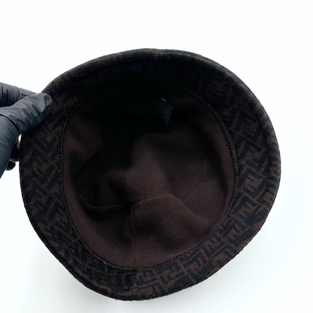 美品】Fendi ズッカ柄 バケットハット - メルカリ