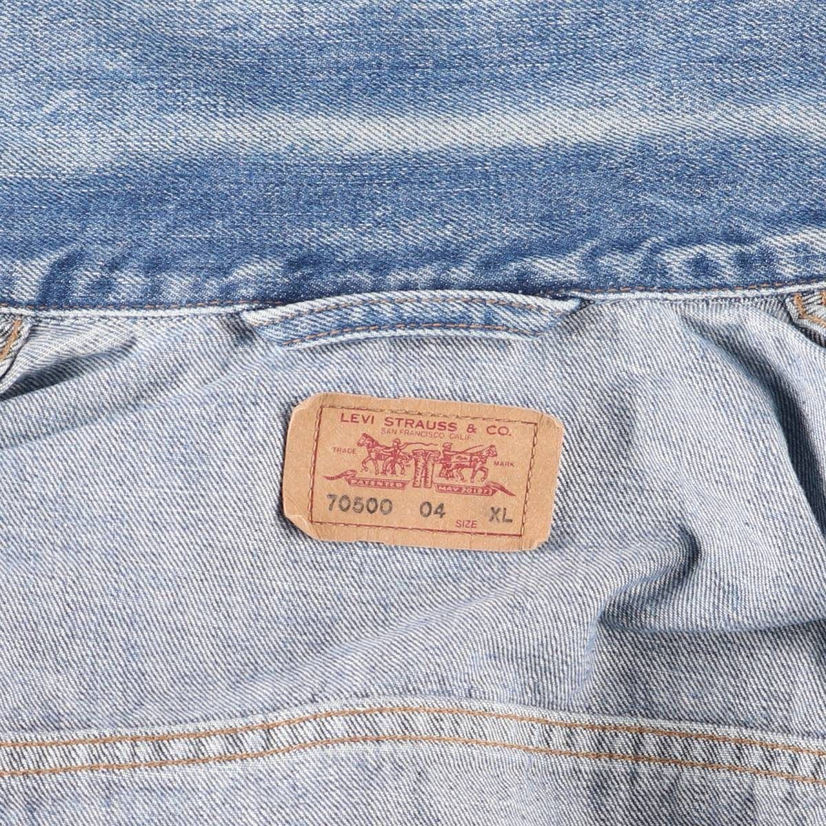 古着 00年代 リーバイス Levi's 70500 04 ユーロモデル デニム