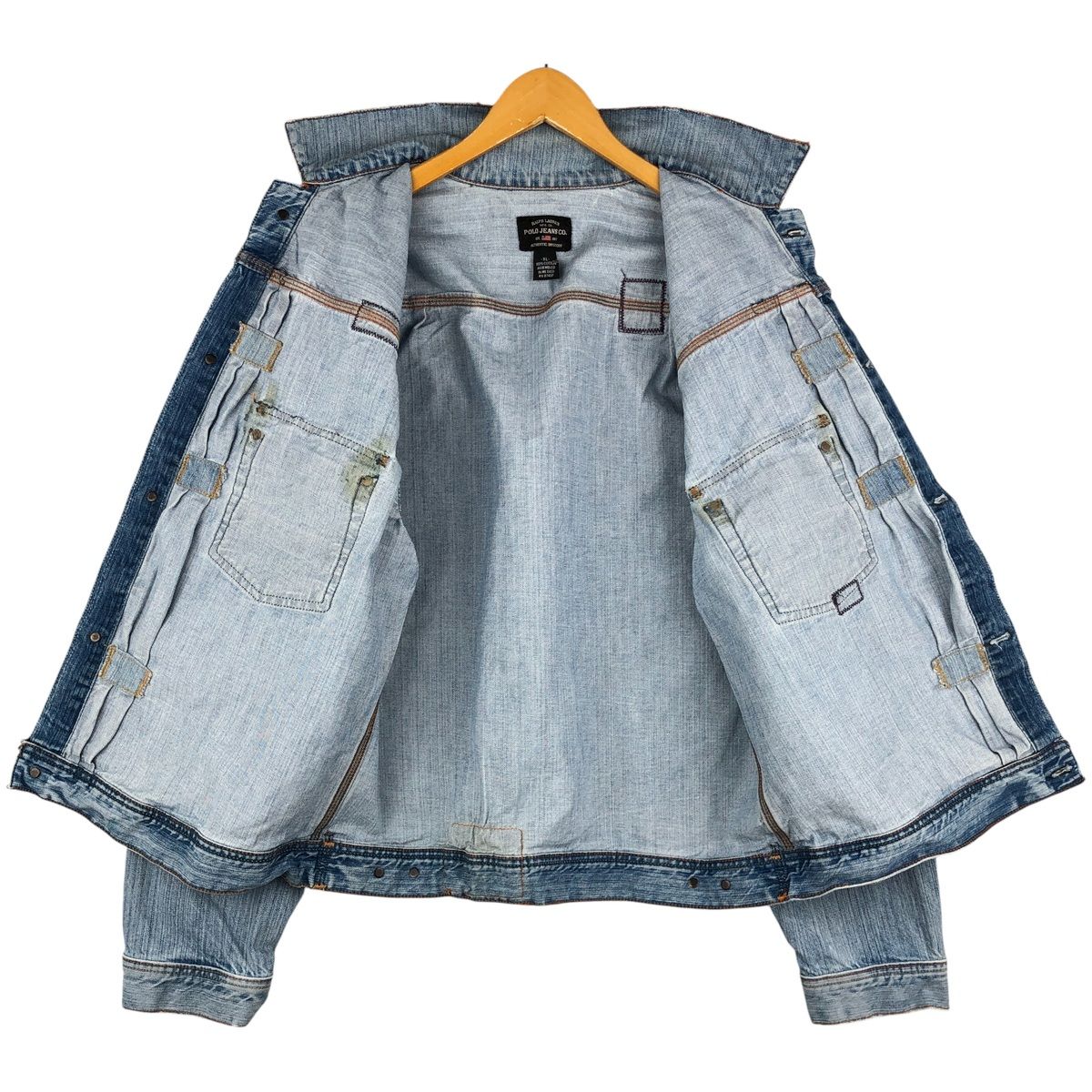 Polo Ralph Lauren デニムジャケット Lサイズ 古着 ラルフローレン Ralph Lauren POLO JEANS COMPANY デニム