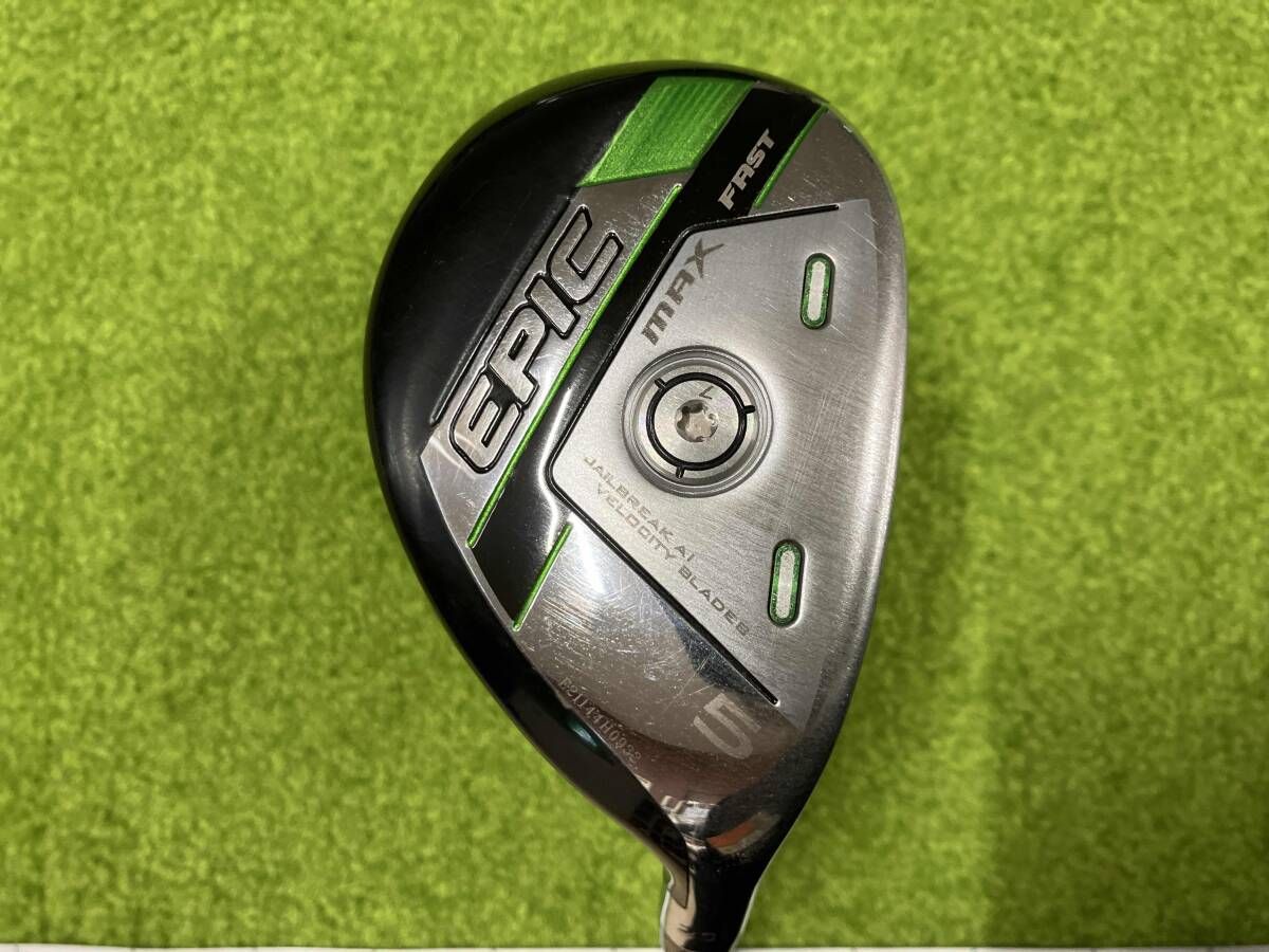 【Callaway】 EPIC MAX FAST 5W 保証書付 ヘッドカバー付 Callaway キャロウェイ EPIC MAX FAST Speeder EVOLUTION フレックスR
