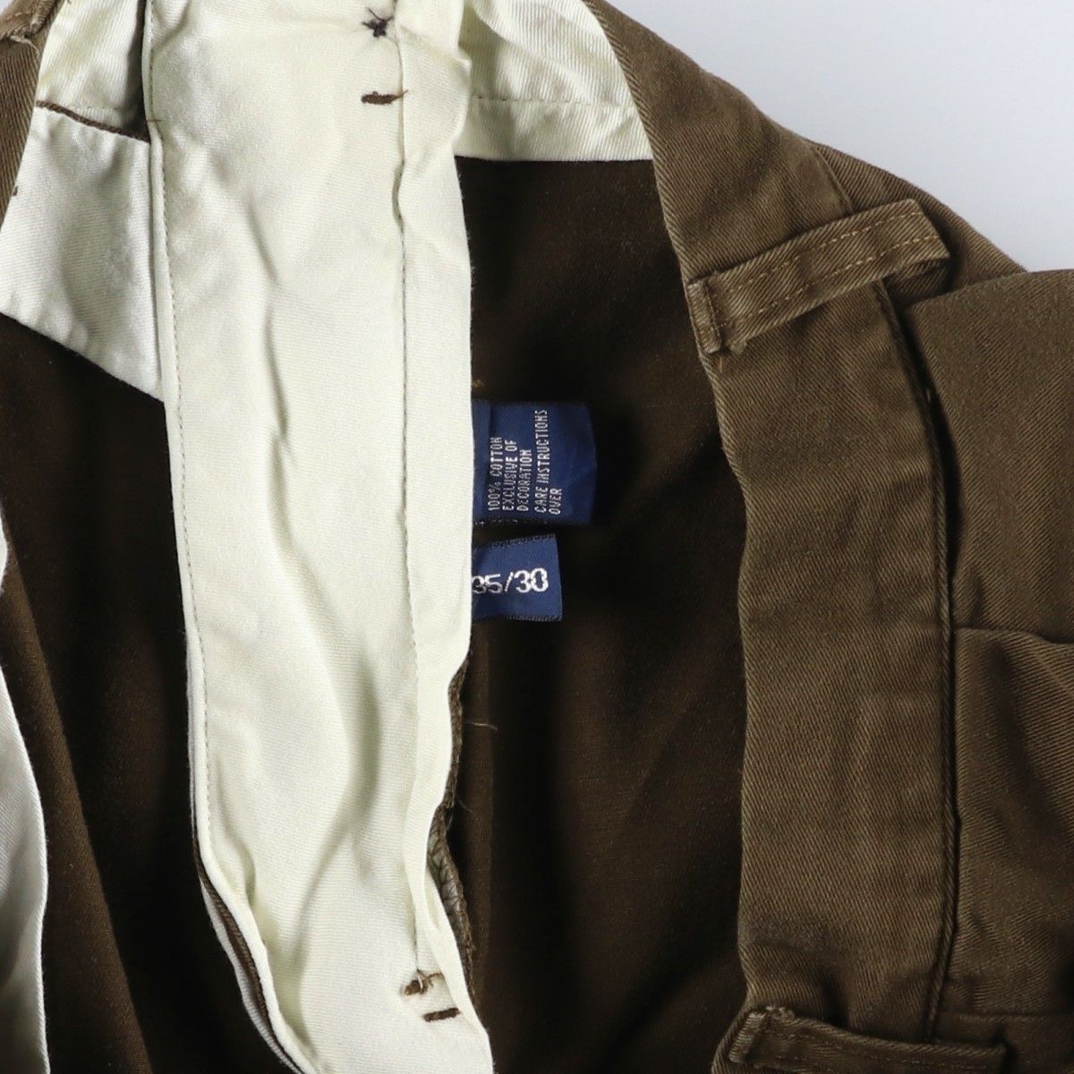 古着 ラルフローレン Ralph Lauren Polo Ralph Lauren ツータック チノパンツ メンズw35相当/eaa574453 古着 ラルフローレン Ralph Lauren POLO by Ralph Lauren ツータック
