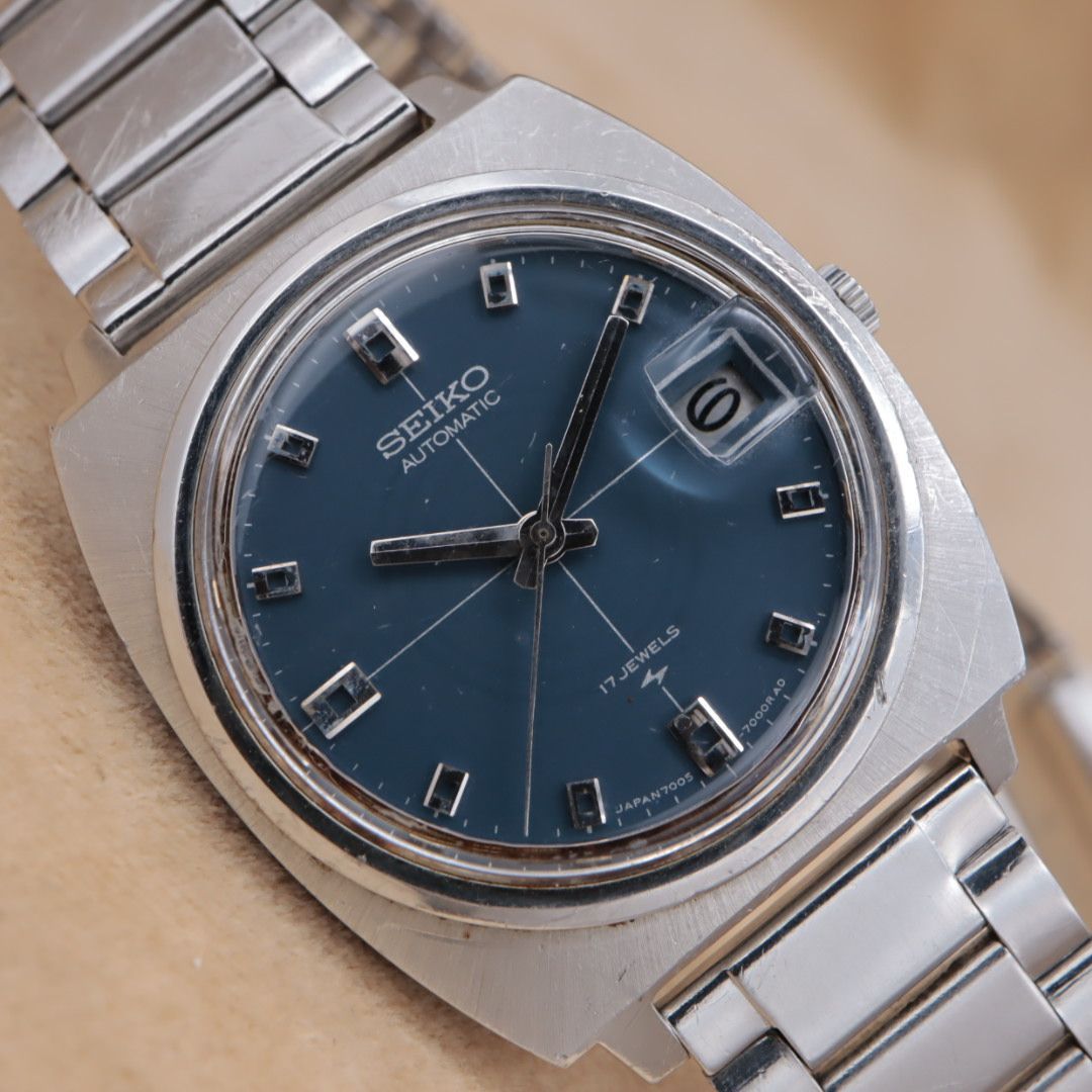 CH54【点検/洗浄済】SEIKO 7005-7000 AUTOMATIC 17JEWELS セイコー