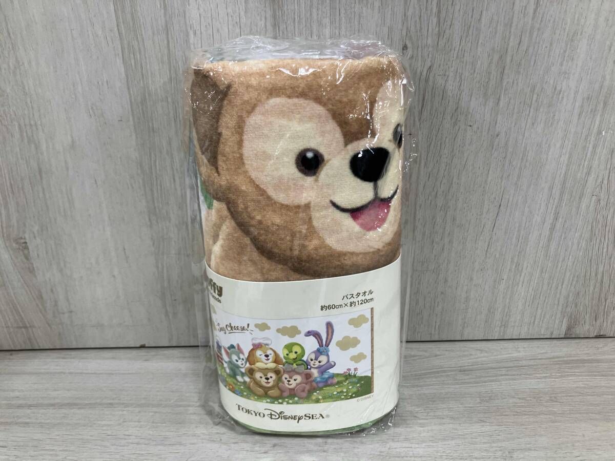 現状品 ほぼ未開封 ダッフィーフレンズ バスタオル 約60㎝×約120㎝ Say