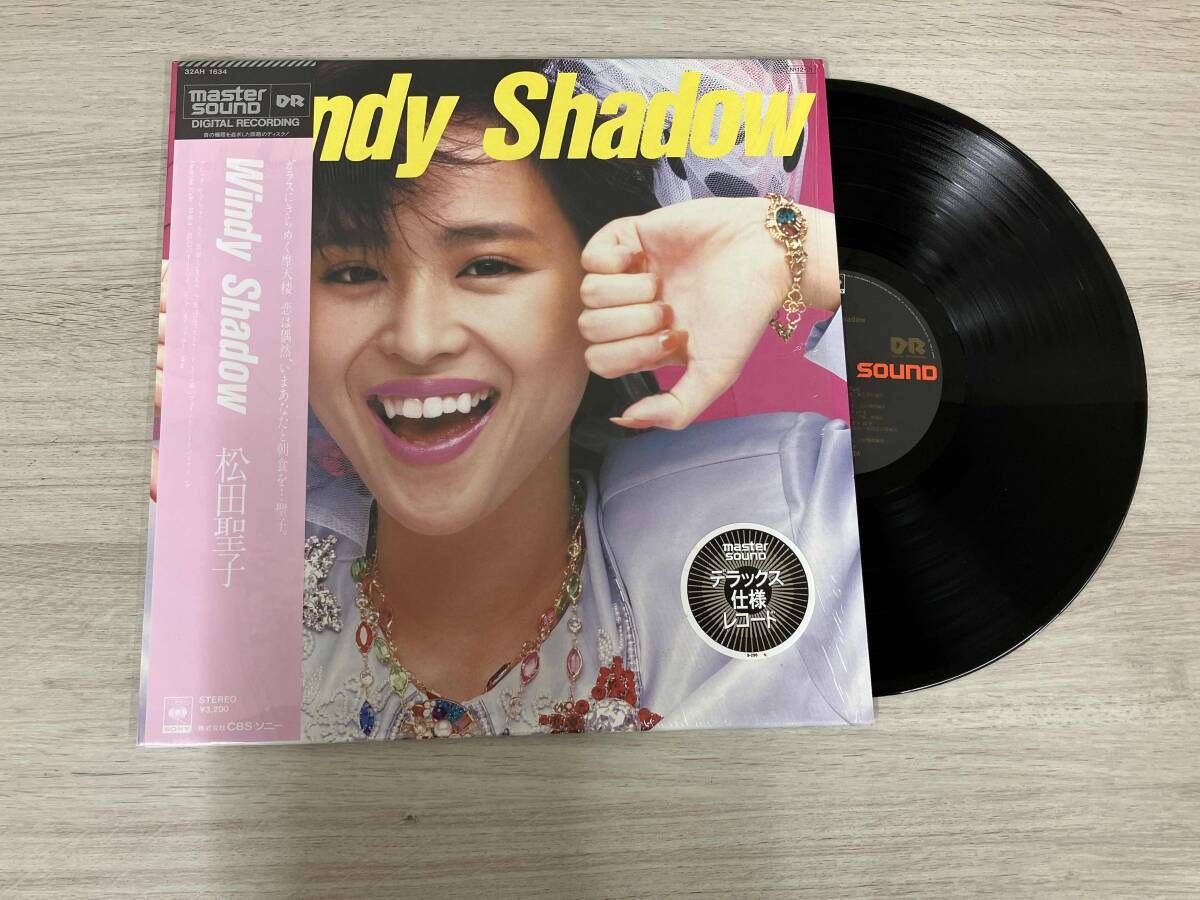 帯付きLP】松田聖子 Windy Shadow 32AH1634 - メルカリ