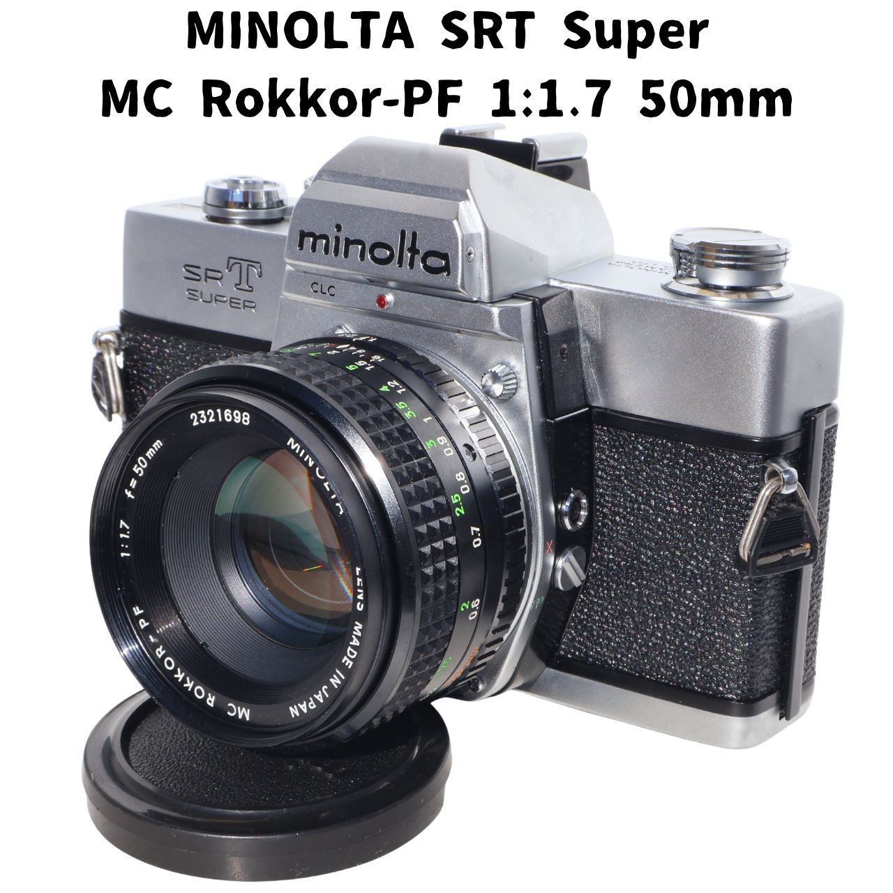 MINOLTA SRT Super + MC Rokkor-PF 1:1.7 50mm 整備済 - メルカリ