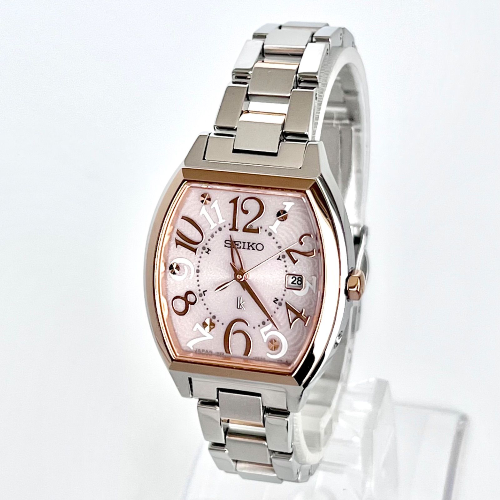 セイコー ルキア レディース 腕時計 稼働 電波ソーラー 磨き済み