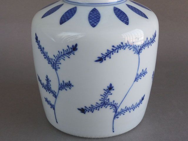 三浦 竹泉 染付高砂 花入 - メルカリ