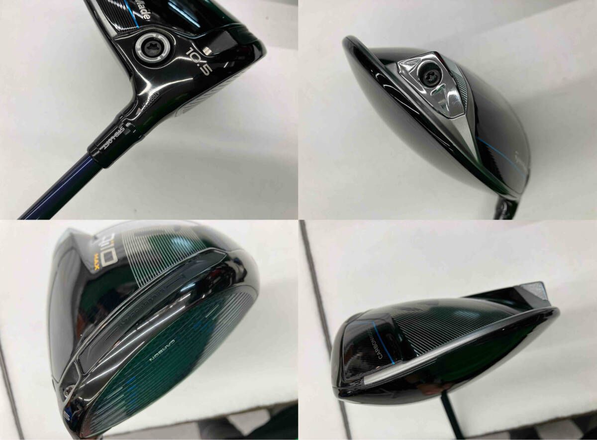 TaylorMade Qi10MAX 10.5 ドライバー/ FLEX S/ ヘッドカバー有り/ 中古