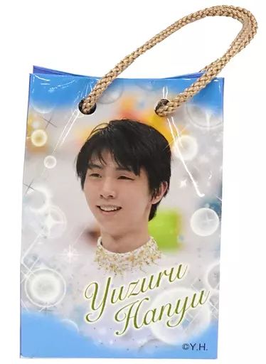 中古】雑貨 羽生結弦 ショッピングバッグオルゴール(バラード1番) 羽生