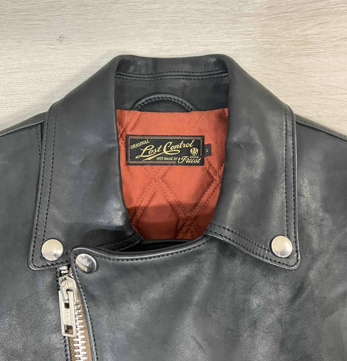 Lost Control ロストコントロール レザー ダブルライダース ジャケット