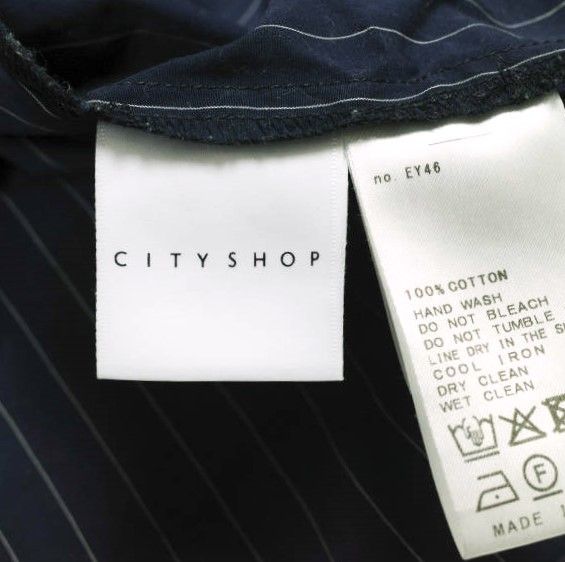 CITYSHOP シティショップ 25SS 日本製 SUPIMA COTTON シャツ タイプ