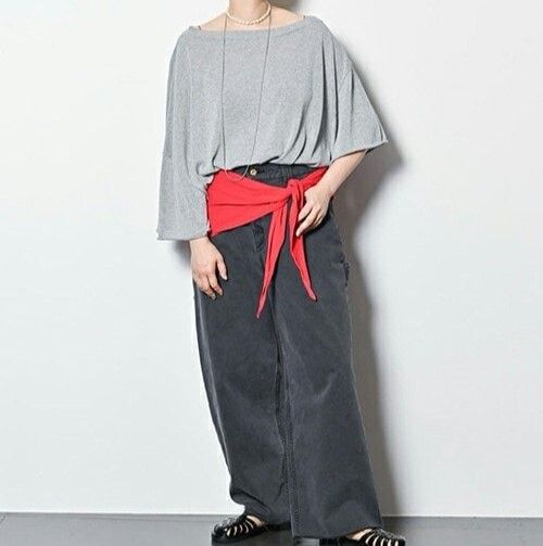 O オー 25SS COTTON NAYLON T-SHIRT コットンナイロンTシャツ 