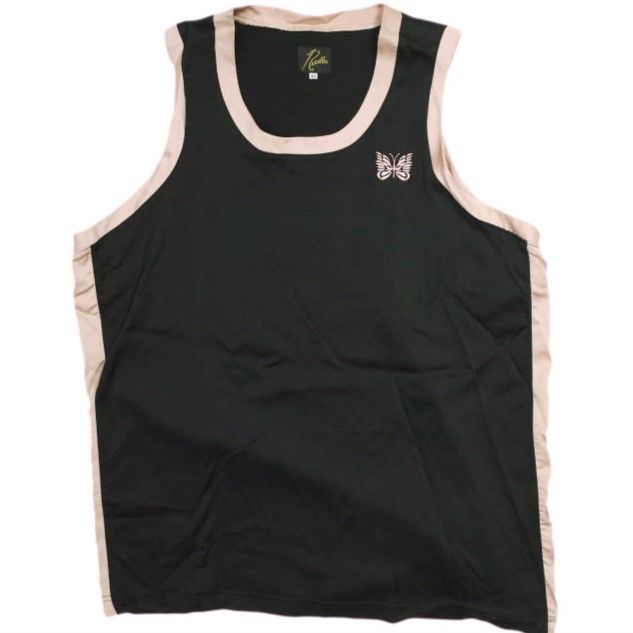 Needles ニードルス 日本製 Papillon Emb. Side Line Tank Top 