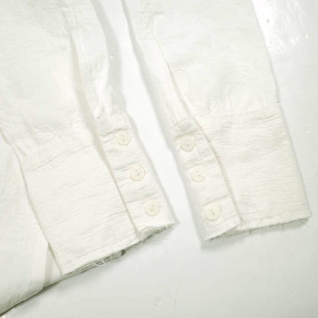 OLUBIYI THOMAS オルヴィトーマス Pleated Bib Shirt ヴィンテージ 