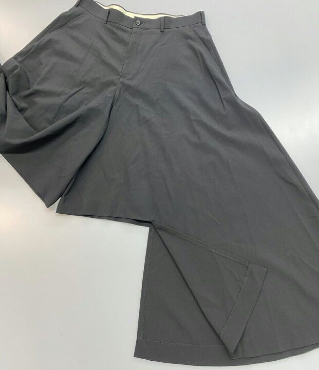 24ss COMME des GARCONS HOMME PLUS ロングパンツ ウールギャバジン