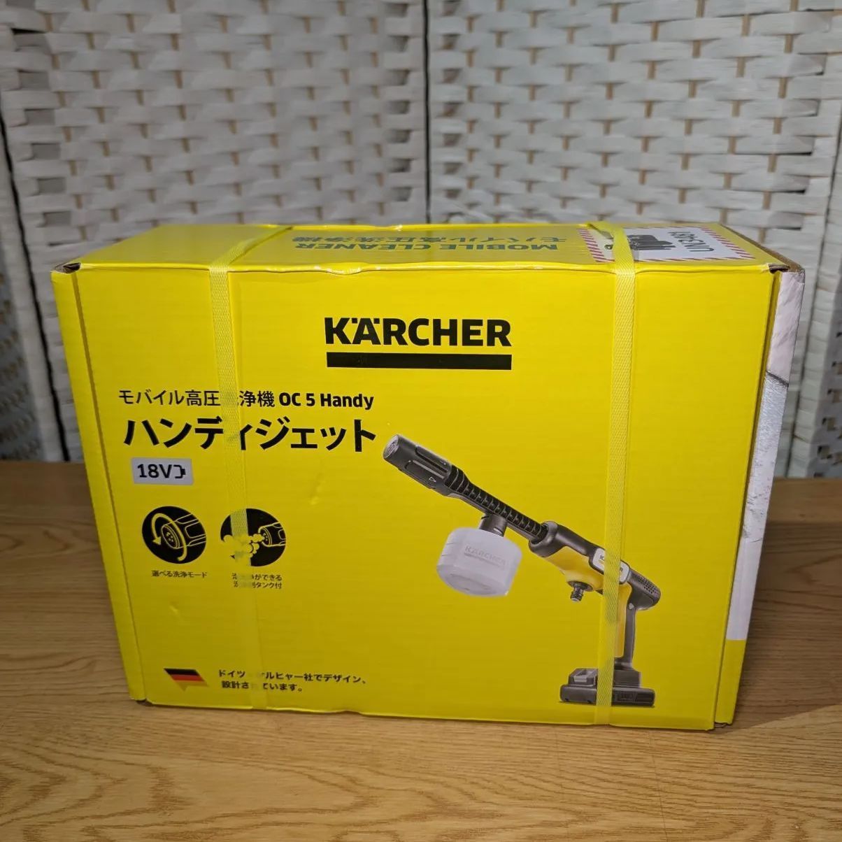 新品未使用】ケルヒャー モバイル高圧洗浄機 OC 5 Handy 18V - メルカリ