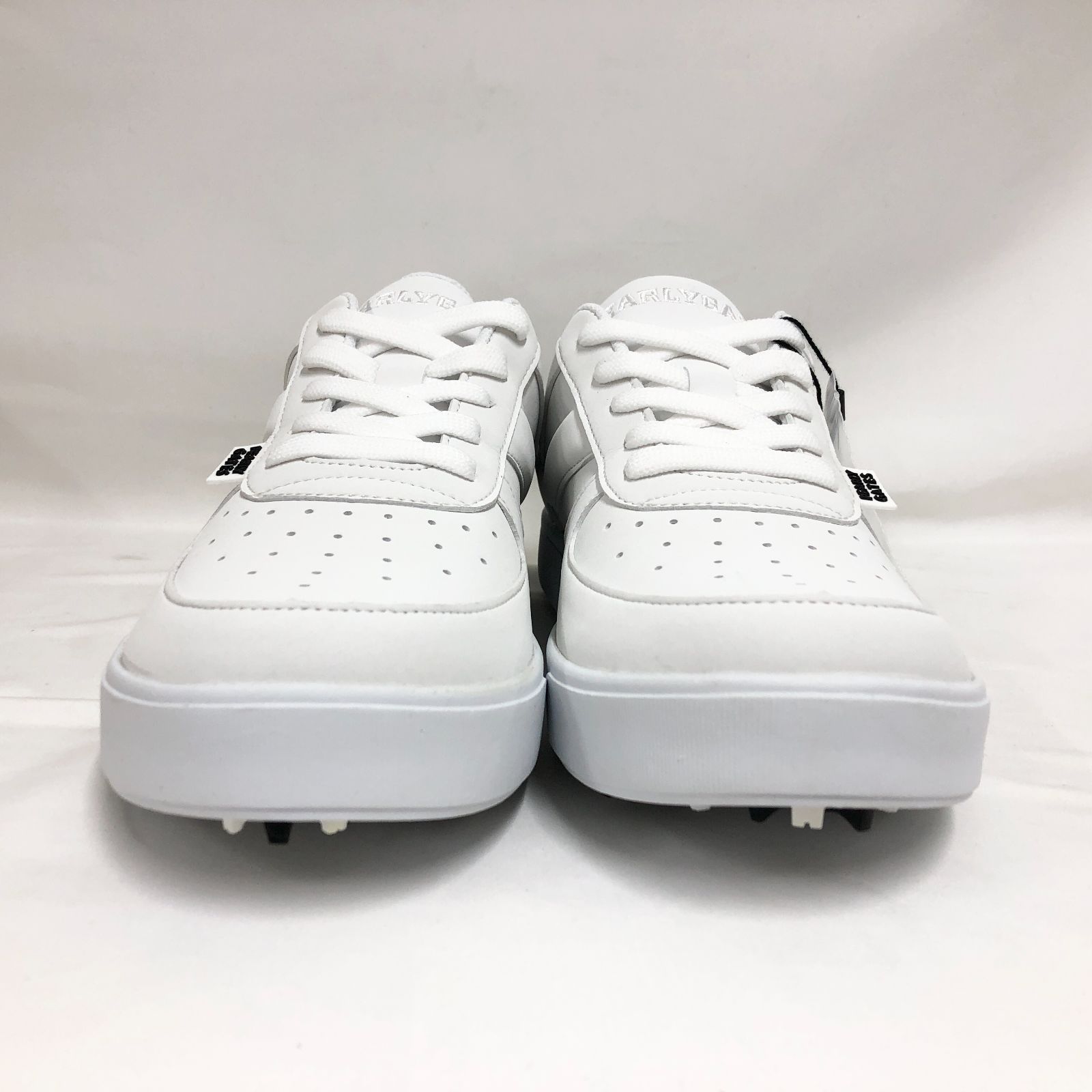 新品未使用 パーリーゲイツ ローカット ゴルフシューズ ホワイト 26cm