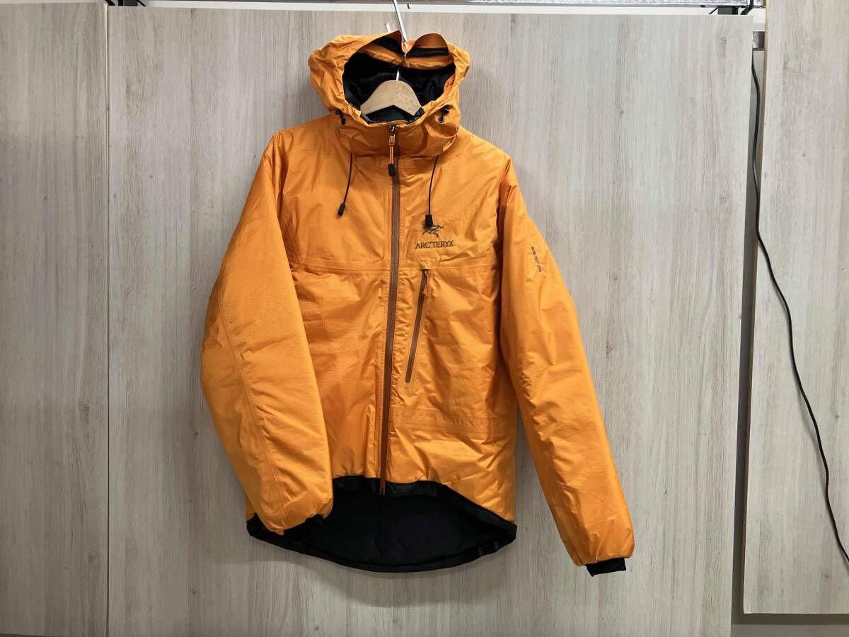 ARK’TERYX アークテリクス ナイロンプリマロフト(中綿) Fission Belay Parka 050304330 サイズS オレンジ