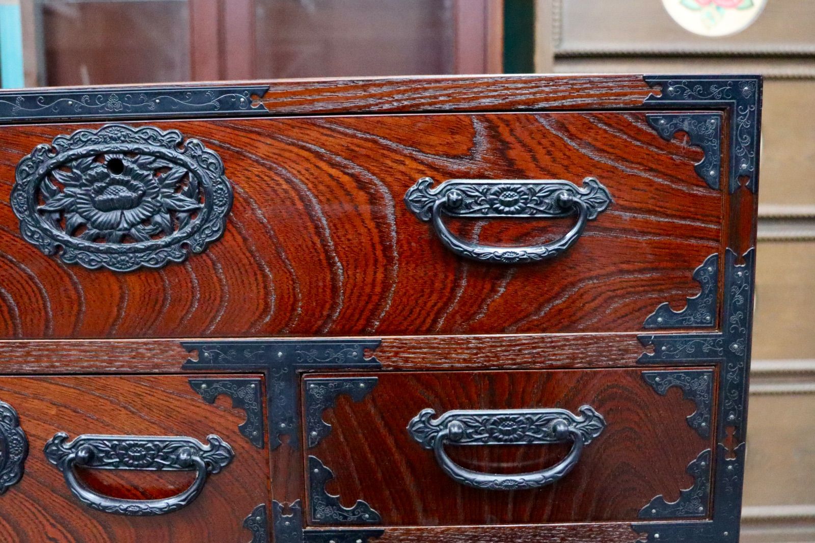 GMIS428B○時代箪笥 整理箪笥 民芸箪笥 伝統工芸 チェスト 和箪笥 和