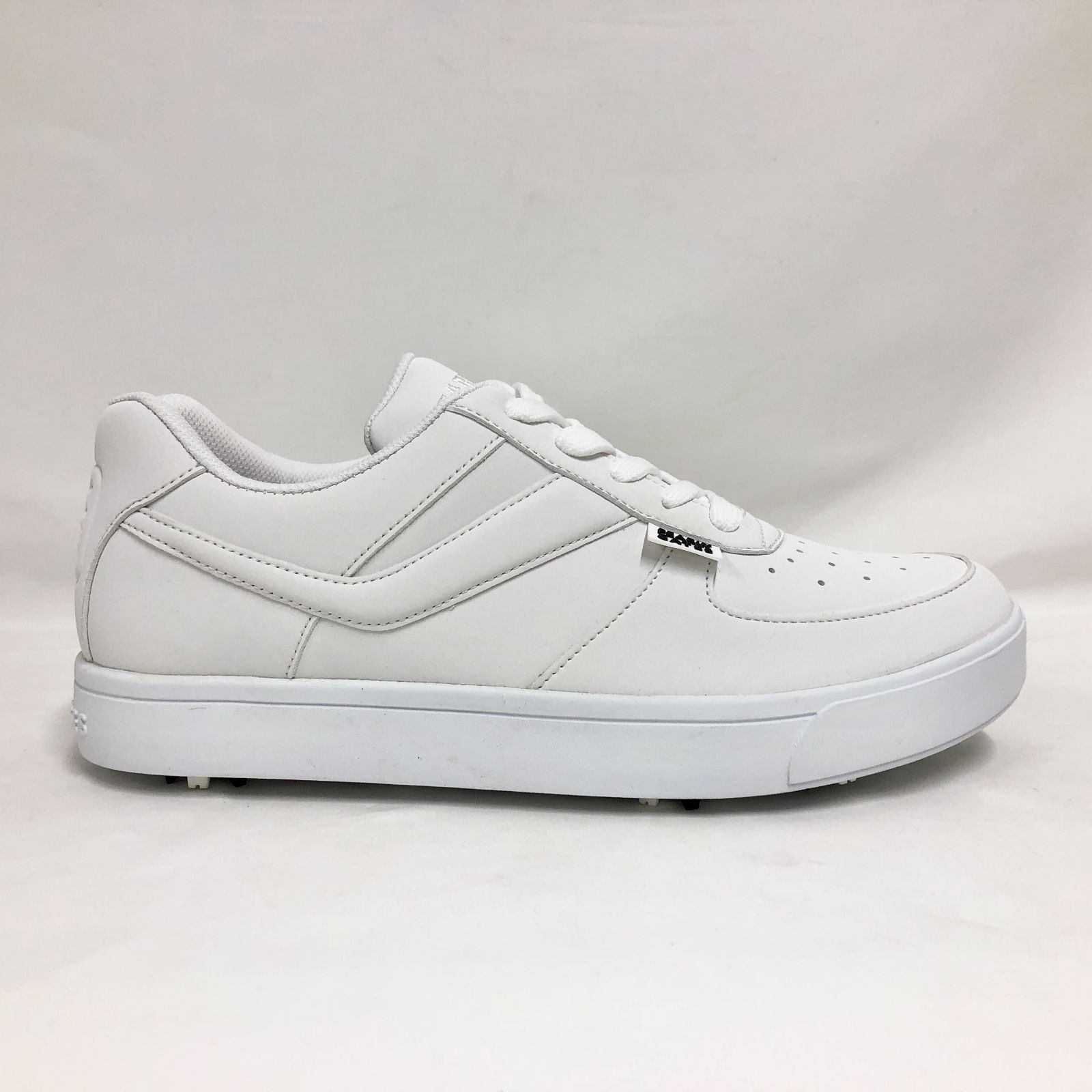 新品未使用 パーリーゲイツ ローカット ゴルフシューズ ホワイト 26cm