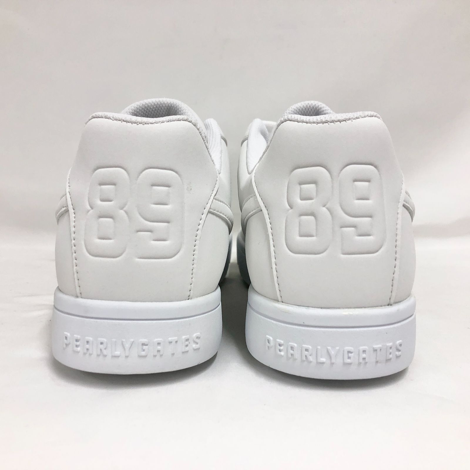 新品未使用 パーリーゲイツ ローカット ゴルフシューズ ホワイト 26cm