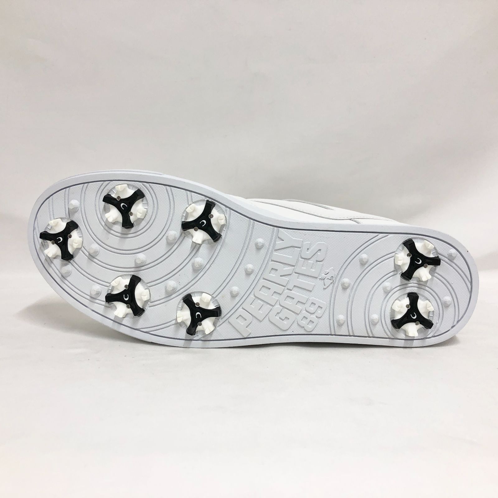 新品未使用 パーリーゲイツ ローカット ゴルフシューズ ホワイト 26cm