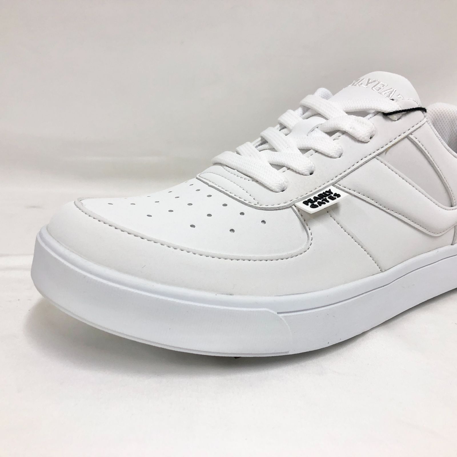 新品未使用 パーリーゲイツ ローカット ゴルフシューズ ホワイト 26cm