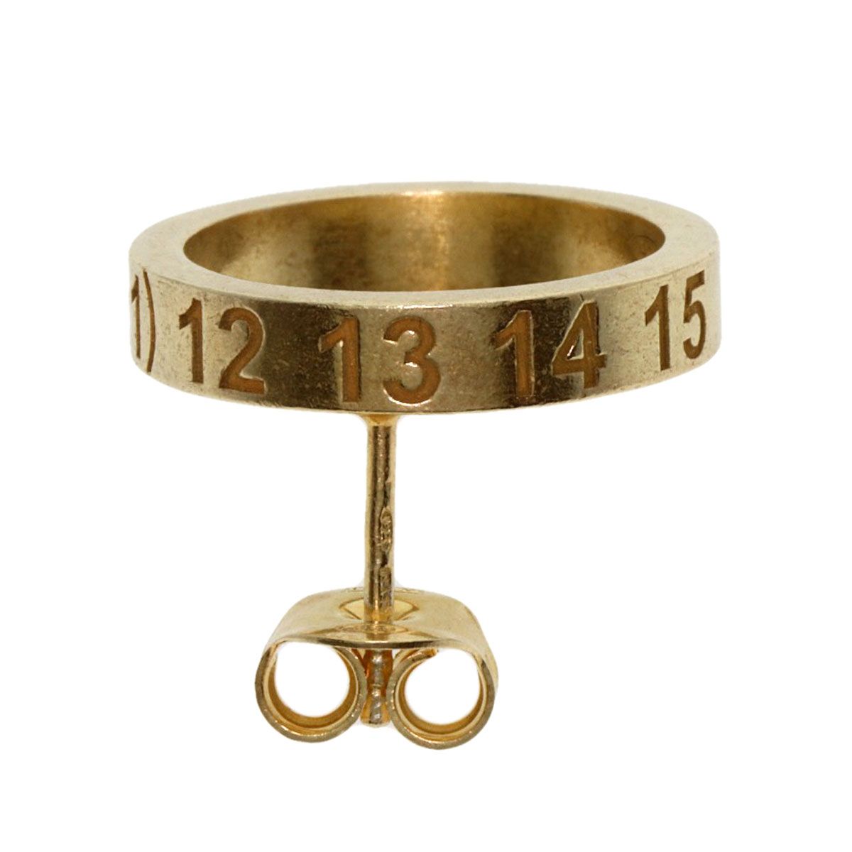 MaisonMargiela メゾン・マルジェラ ナンバー ロゴ 片方のみ ピアス SV