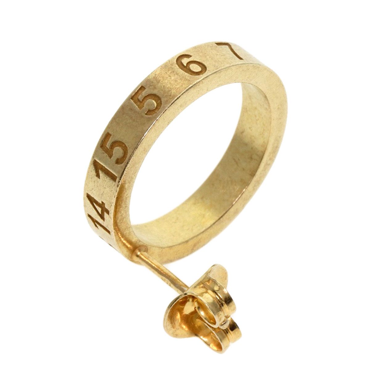 MaisonMargiela メゾン・マルジェラ ナンバー ロゴ 片方のみ ピアス SV