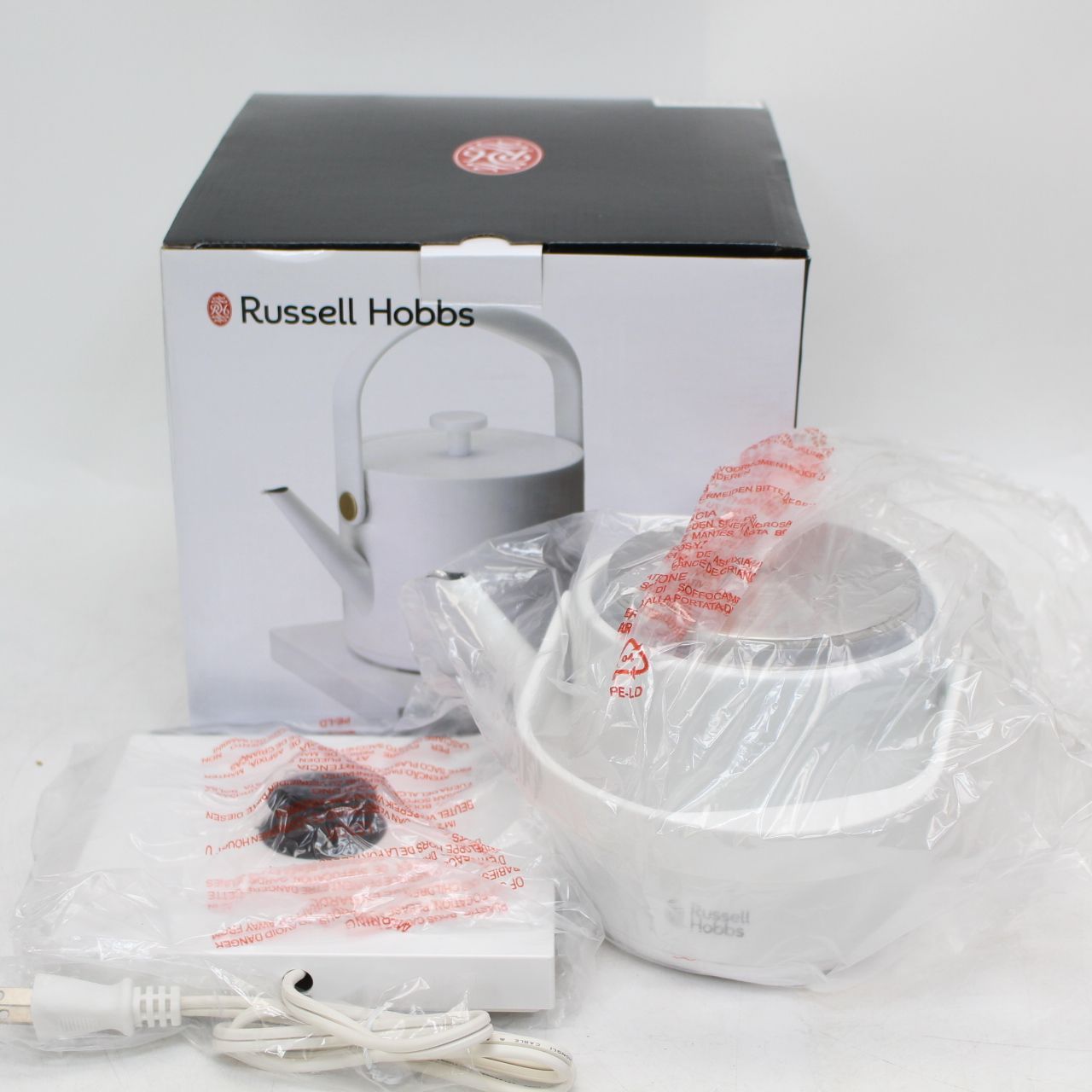 728)【未使用】 Russell Hobbs ラッセルホブス 7106JP-WH ティーケトル