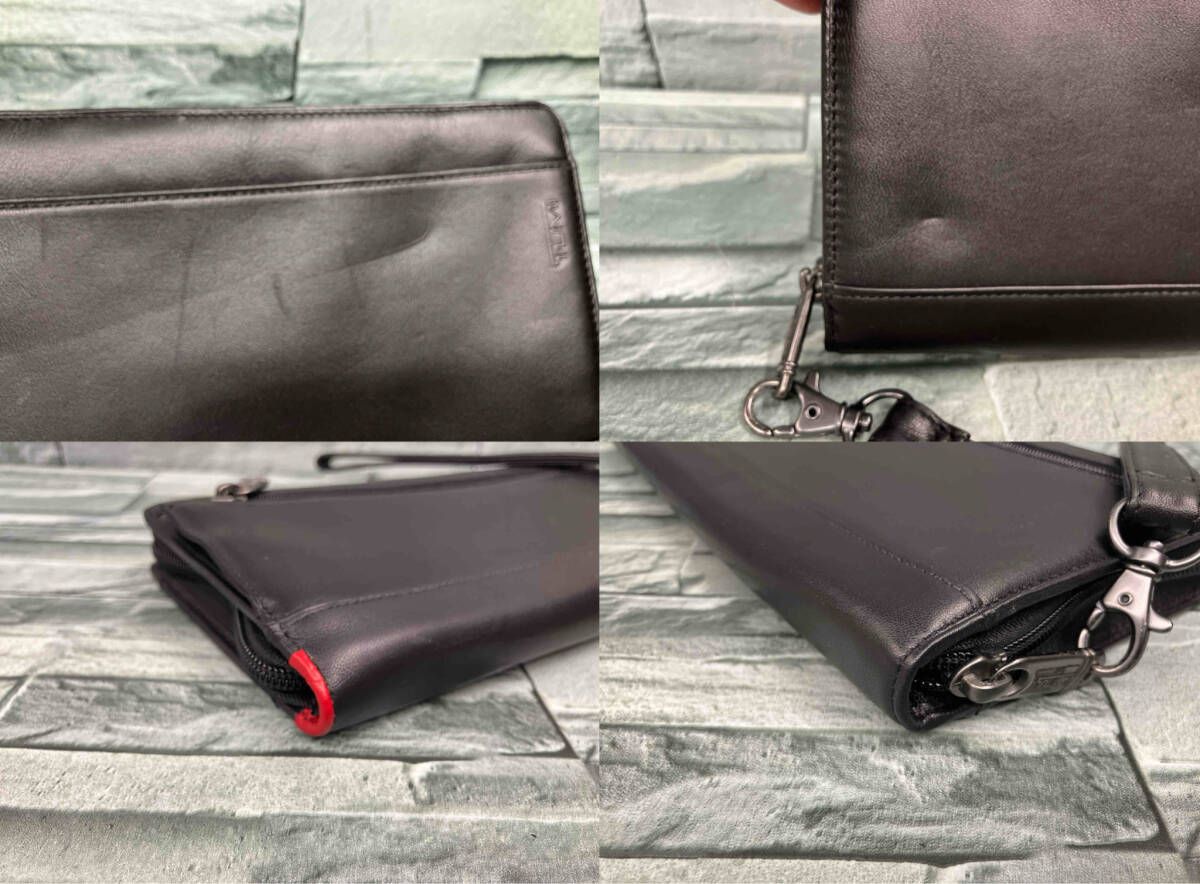 TUMI トゥミ 旅行財布 手帳 パスポートケース 長財布 TUMI/長財布/パスポートケース/黒 TUMI パスポートケース トゥミ SLG