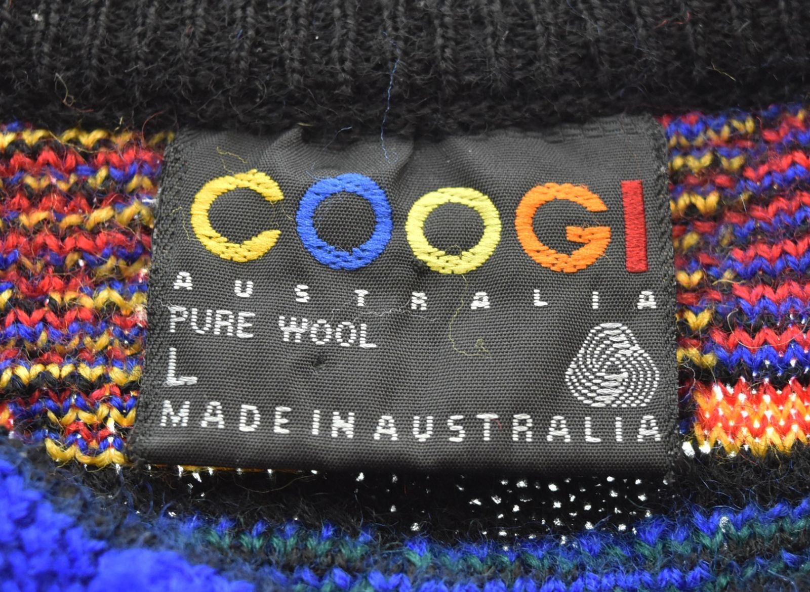 クージー COOGI 3Dニット ウールニット L セーター マルチカラー L 
