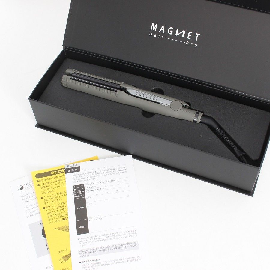 新品】クレイツ マグネットヘアプロ ストレートアイロン S HCS-G06G