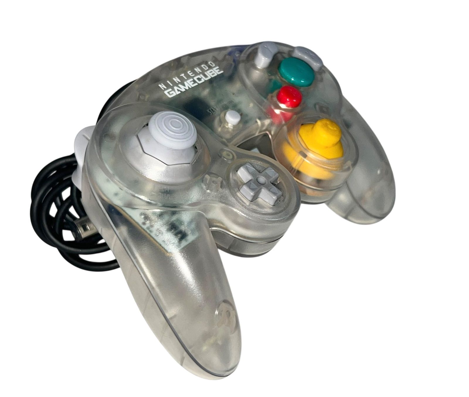 ニンテンドーゲームキューブ コントローラー クリア スケルトン - メルカリ