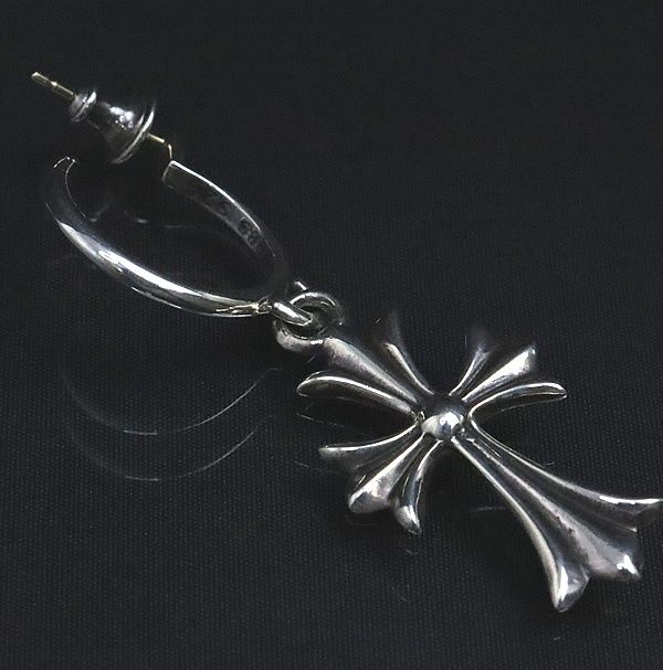 CHROME HEARTS 新宿店 クロムハーツ タイニー CHクロス フープ ピアス