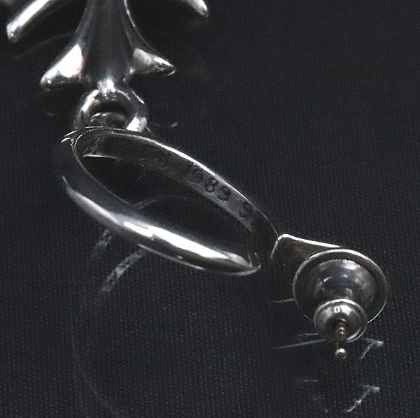 CHROME HEARTS 新宿店 クロムハーツ タイニー CHクロス フープ ピアス