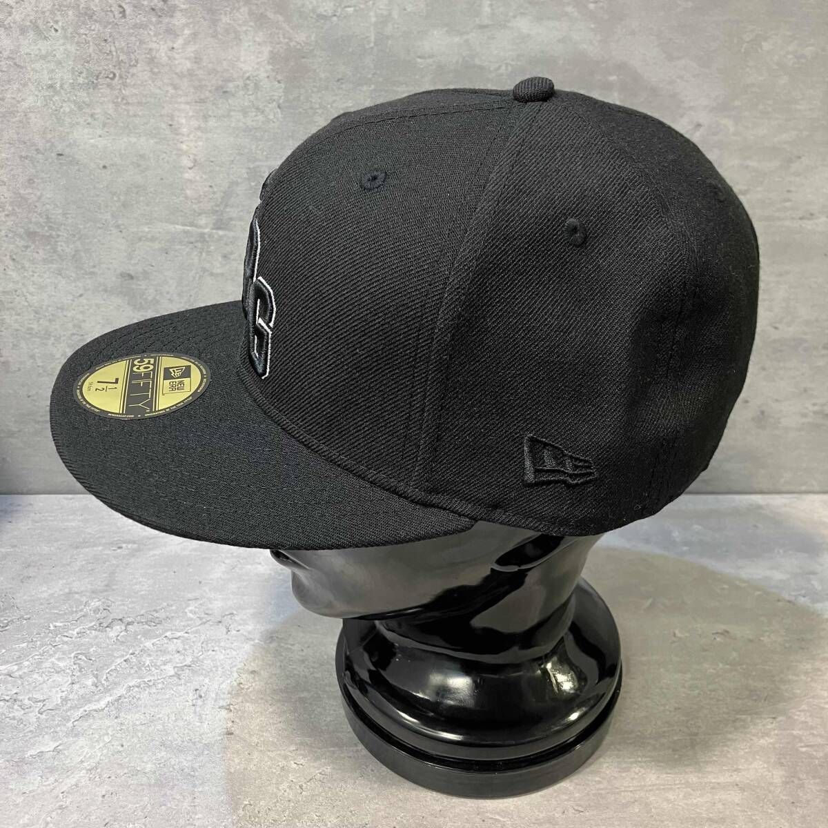 FRAGMENT DESIGN × New Era キャップ 59FIFTY 7 1/2サイズ ブラック