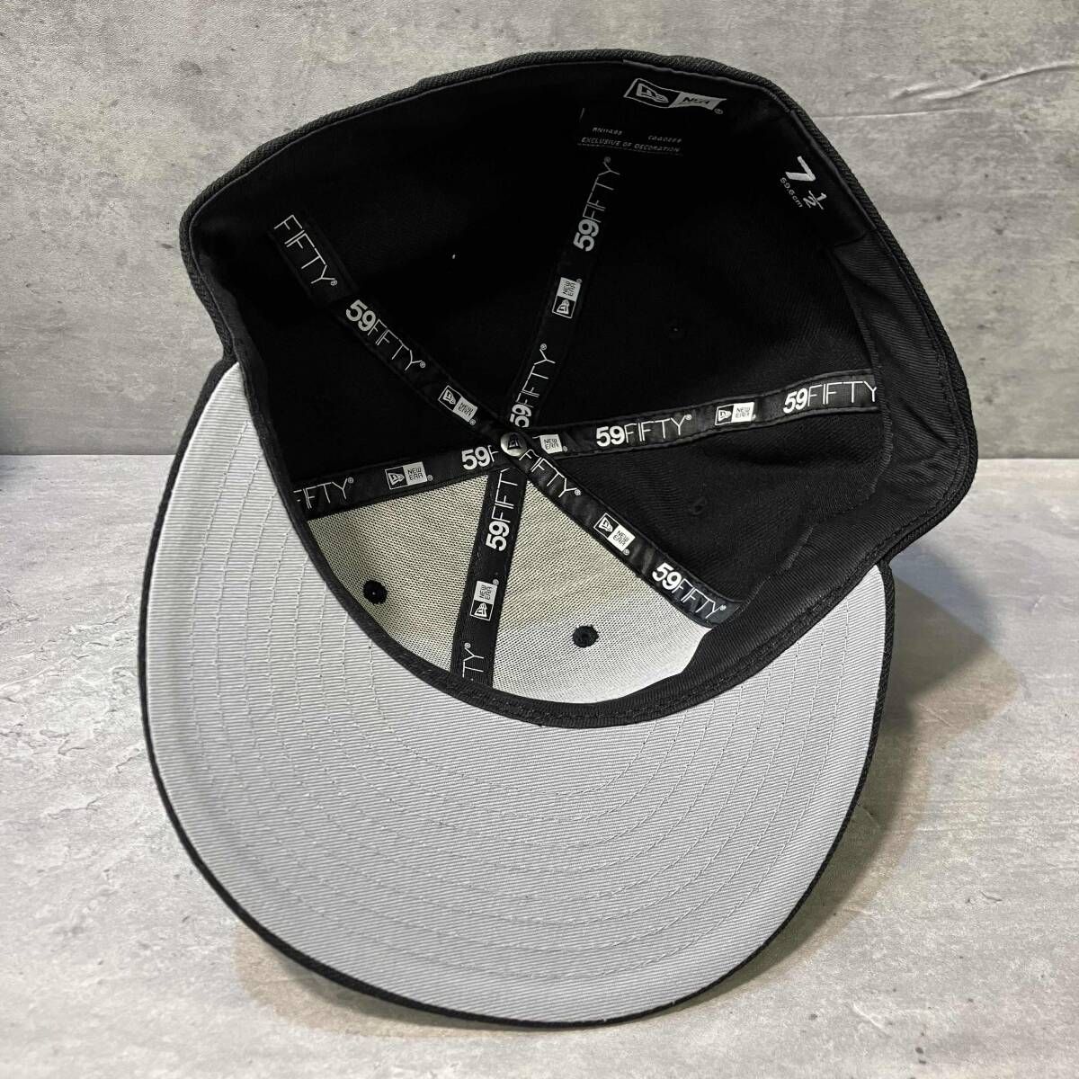 FRAGMENT DESIGN × New Era キャップ 59FIFTY 7 1/2サイズ ブラック