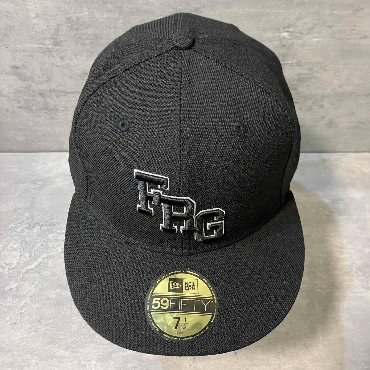 FRAGMENT DESIGN × New Era キャップ 59FIFTY 7 1/2サイズ ブラック
