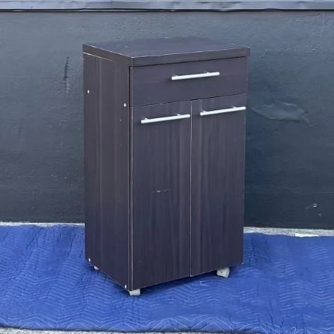 2分別可能なゴミ箱 ペールボックス 木目調 ダストボックス キャスター付き 直接引取り可】分別ダストボックス 高さ86×幅46×奥行36cm 2分別 ゴミ箱